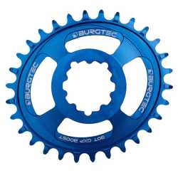 Плоча BURGTEC Oval GXP Boost 3 - Син 32T