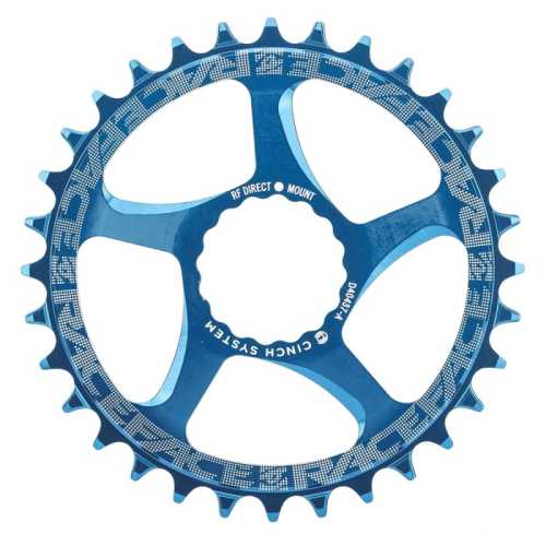 Плоча Race Face Cinch DM - Син 30T
