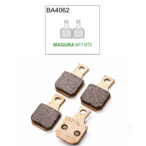 Накладки за дискови спирачки Brake Authority BA4062B MAGURA MT7 BRAKE PADS MTB BURLY