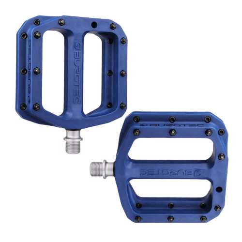 Педали за велосипед BURGTEC MK4 composite Deep Blue