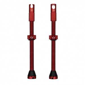 Вентили за Безкамерни Гуми Peaty's x Chris King MK2 80 mm Red