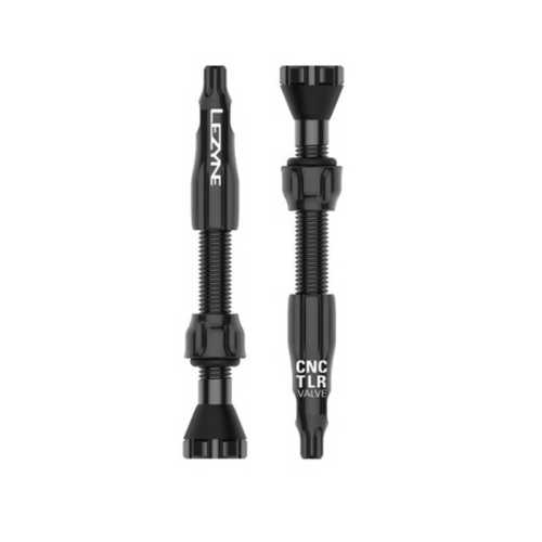 Вентили за Безкамерни Гуми Lezyne CNC TLR VALVE 44 mm Black