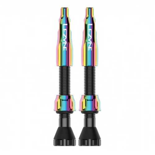 Вентили за Безкамерни Гуми Lezyne CNC TLR VALVE 44 mm Neo metallic