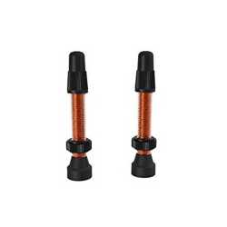 Вентили за Безкамерни Гуми WTB TCS Orange Presta 34mm | 2 бр.