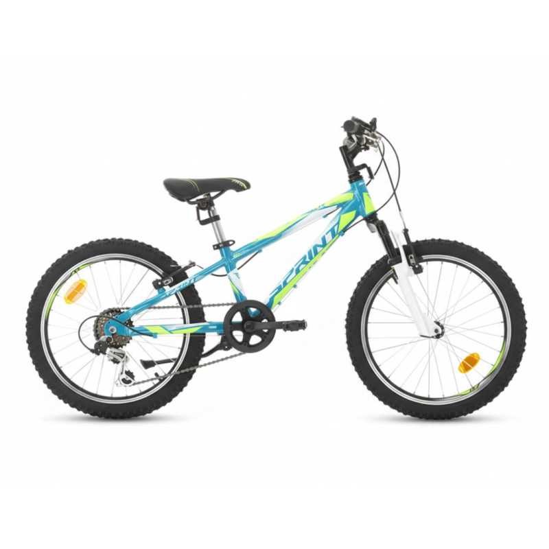 Детски велосипед Sprint Hat Trick 20" Алуминиев Син Електрик
