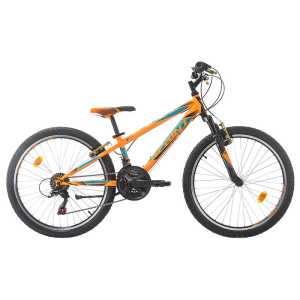 Велосипед Sprint Casper 24 - Оранжев/Тюркоаз