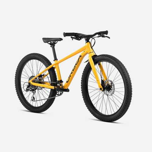 Детски велосипед Orbea MX 24 TEAM DISC - Mango - Black