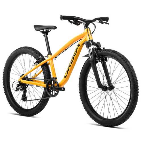 Велосипед Orbea MX 24 XC - Mango (Gloss) - Black (Matt)