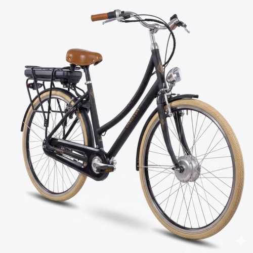 Електрически велосипед Chrisson HOLANDIA 28" Black Matt