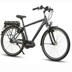 Мъжки електрически велосипед BNB 28 - Shimano Steps & Magura - Сив/Черен