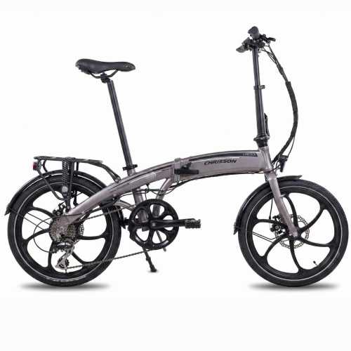 Електрически сгъваем велосипед Chrisson E-Folder 20" Light Lilac