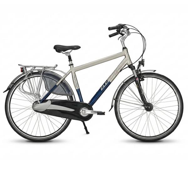 Градски велосипед Leader Elegant 28" Shimano Nexus Silver/Blue