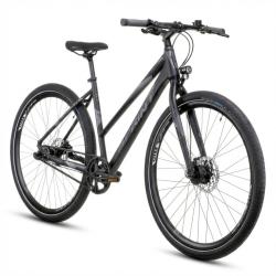 Дамски градски велосипед Sprint Sintero Lady N3 28 - Ремък - Сив/Сребро