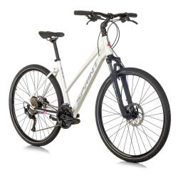 Дамски хибриден велосипед Sprint Croxer Plus Lady 28 White Gloss