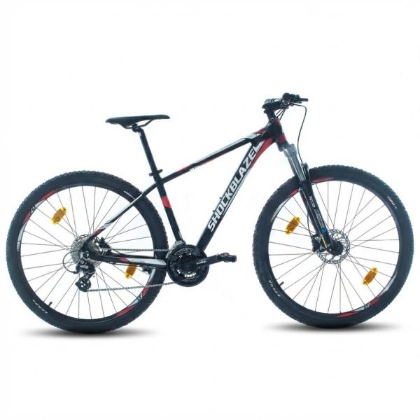 Планински велосипед Shockblaze R2 29 - Черно матово