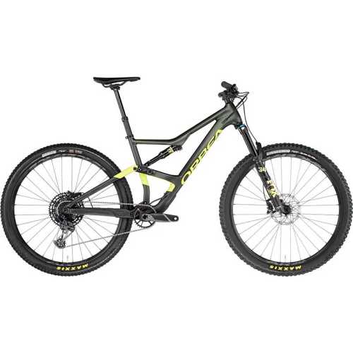 Велосипед Orbea Occam H20 LT - 29 Dark Green Metallic - Lime Green