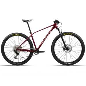 Велосипед Orbea Alma H20 - 29 Metallic Dark Red - Chic White