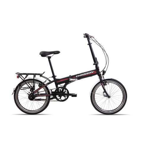 Сгъваем велосипед Chrisson Foldrider 3.0 - 20 Black