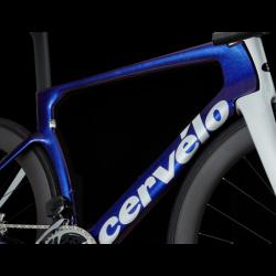 Шосеен велосипед Cervélo S5 Force eTap AXS 12s - Sapphire Ice