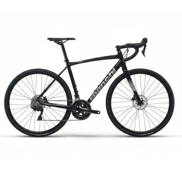 Шосеен велосипед Bianchi Via Nirone 7 Shimano 105 11s - Celeste/Black