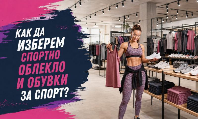 Как да изберем спортно облекло и обувки за спорт